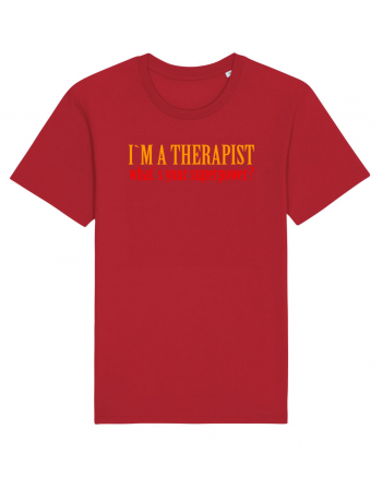 I `M A THERAPIST, WHAT`S YOUR SUPERPOWER? Red