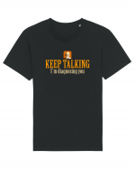 KEEP TALKING. I`M DIAGNOSING YOU Tricou mânecă scurtă Unisex Rocker