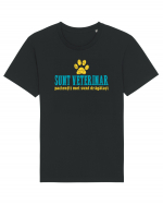 SUNT VETERINAR. PACIENTII MEI SUNT DRAGALASI Tricou mânecă scurtă Unisex Rocker