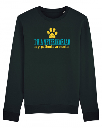 I`M A VETERINARIAN, MY PATIENTS ARE CUTER Bluză mânecă lungă Unisex Rise