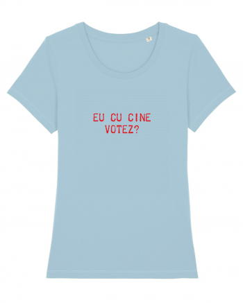 Eu cu cine votez? Sky Blue