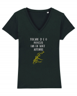 FIECARE ZI E O POVESTE Tricou mânecă scurtă guler V Damă Evoker