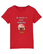 AM SOLUȚIA LA TOATE PROBLEMELE Tricou mânecă scurtă  Copii Mini Creator