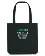 ENERGIA VINE DE LA BATERII Sacoșă textilă