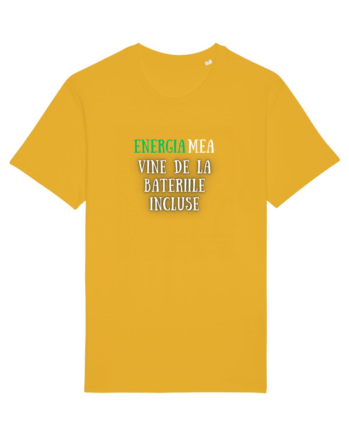 Tricou mânecă scurtă Unisex Rocker Spectra Yellow