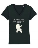 AM PĂRĂSIT PATUL PT. ACEST TRICOU Tricou mânecă scurtă guler V Damă Evoker