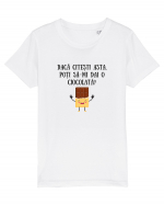 DĂ-MI O CIOCOLATĂ! Tricou mânecă scurtă  Copii Mini Creator