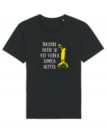 ÎNCHIDE OCHII CA SĂ VEZI LUMEA ALTFEL Tricou mânecă scurtă Unisex Rocker