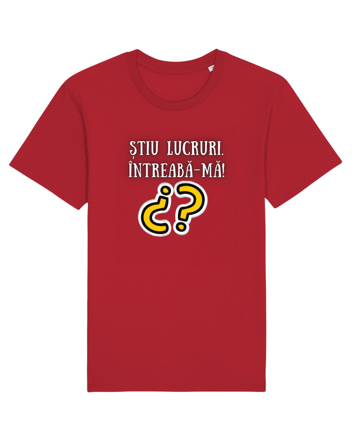 Tricou mânecă scurtă Unisex Rocker Red