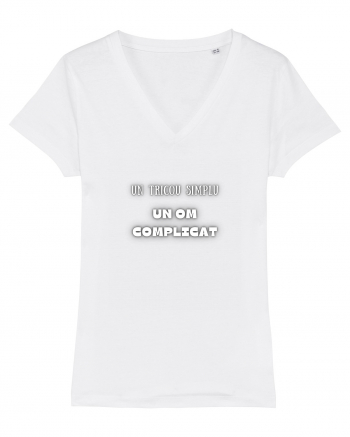 UN TRICOU SIMPLU, UN OM COMPLICAT White