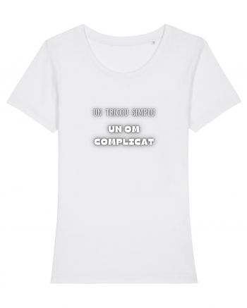 UN TRICOU SIMPLU, UN OM COMPLICAT White