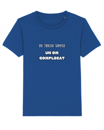 UN TRICOU SIMPLU, UN OM COMPLICAT Majorelle Blue