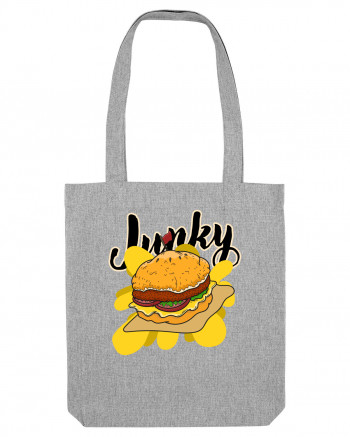 Burger Junky Heather Grey