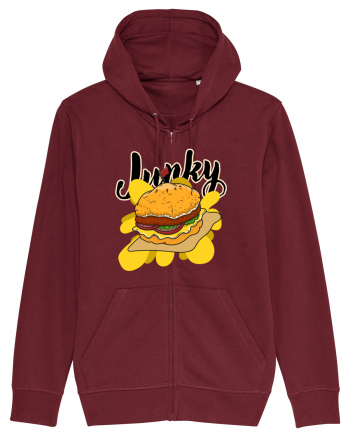 Burger Junky Burgundy