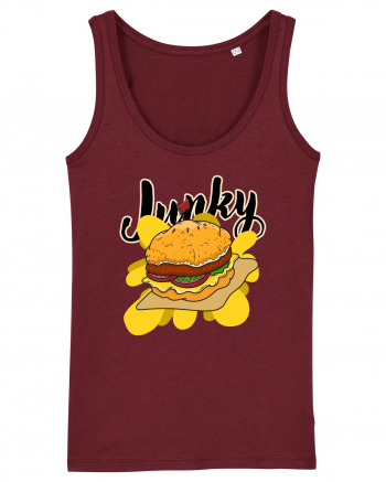 Burger Junky Burgundy