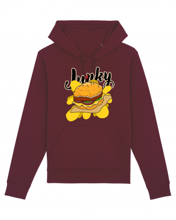 Burger Junky Burgundy