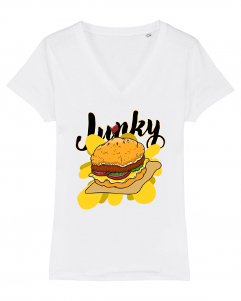 Burger Junky White