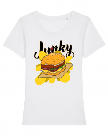 Burger Junky White