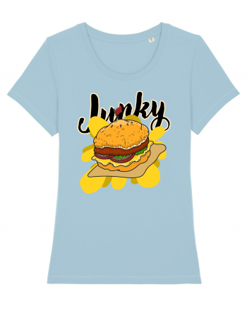 Burger Junky Sky Blue