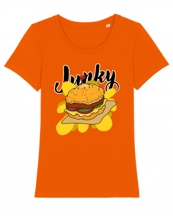 Burger Junky Bright Orange