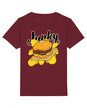 Burger Junky Burgundy