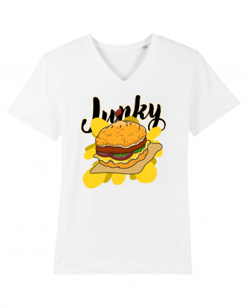 Burger Junky White