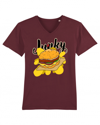 Burger Junky Burgundy