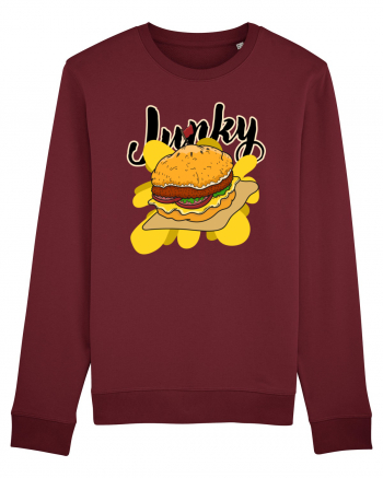 Burger Junky Burgundy