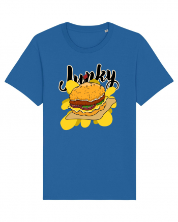 Burger Junky Royal Blue