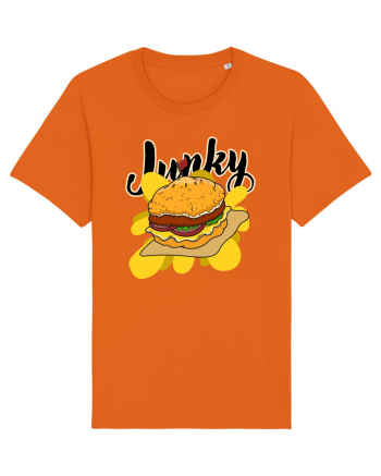 Burger Junky Bright Orange