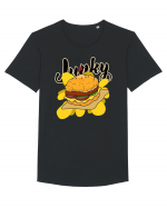 Burger Junky Tricou mânecă scurtă guler larg Bărbat Skater