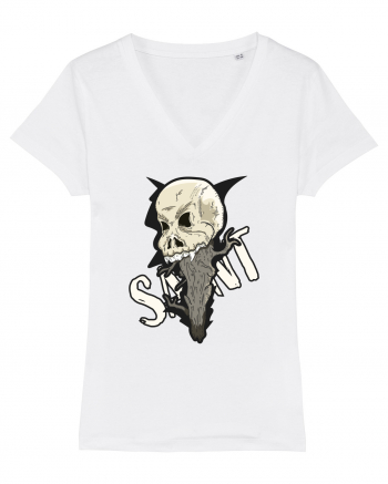 Skull Saint White