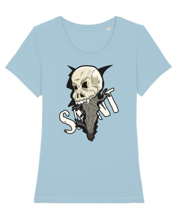 Skull Saint Sky Blue