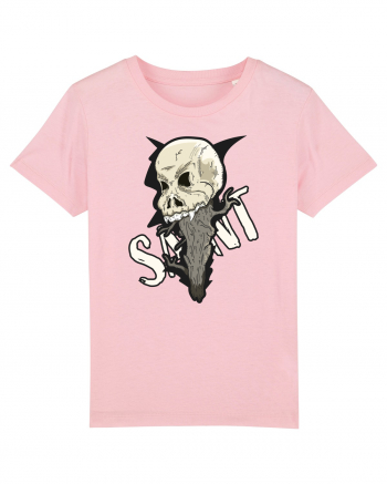 Skull Saint Cotton Pink