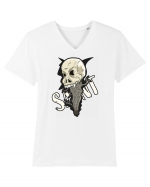 Skull Saint Tricou mânecă scurtă guler V Bărbat Presenter