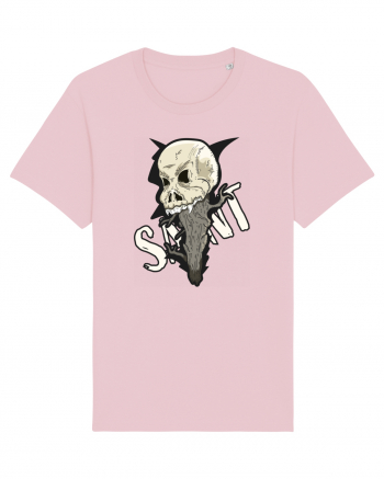 Skull Saint Cotton Pink