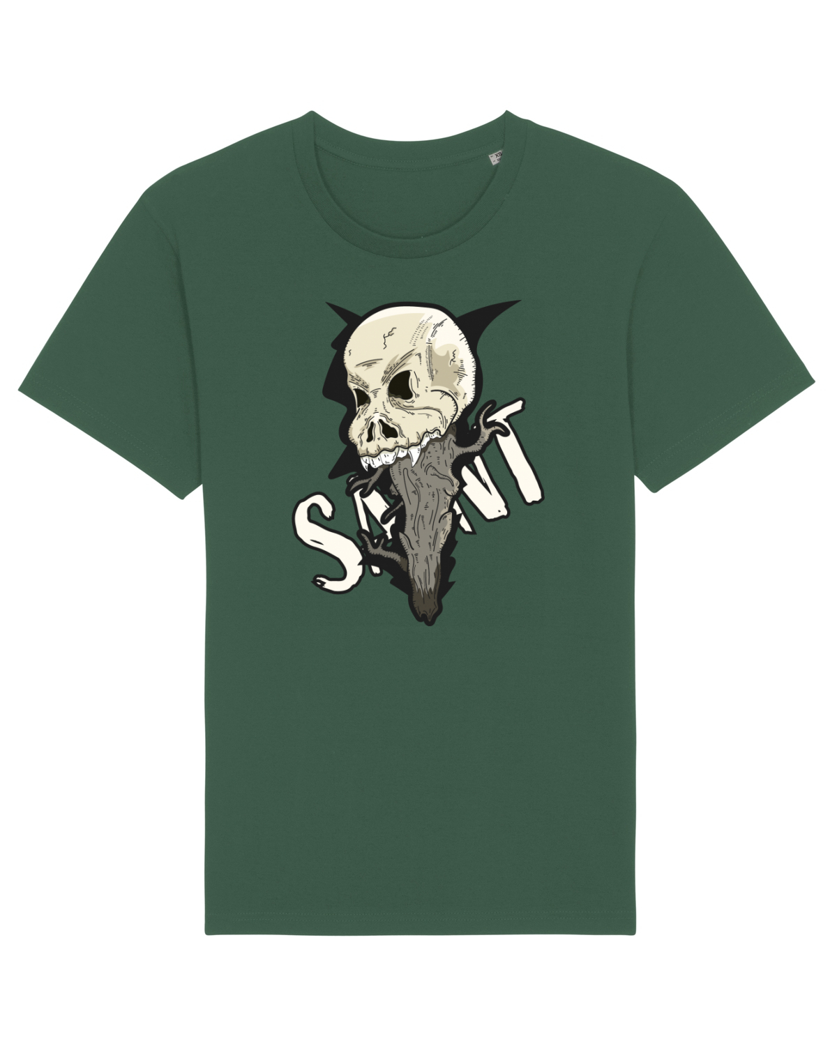 Tricou mânecă scurtă Unisex Rocker Bottle Green