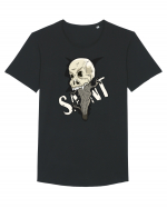 Skull Saint Tricou mânecă scurtă guler larg Bărbat Skater