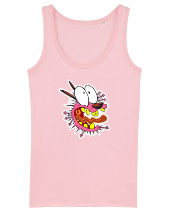 Courage The Cowardly Dog Cotton Pink