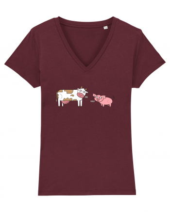 Pig! Cow! Burgundy