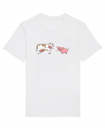 Pig! Cow! Tricou mânecă scurtă Unisex Rocker