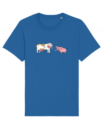 Pig! Cow! Royal Blue