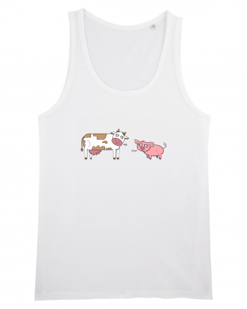 Pig! Cow! White