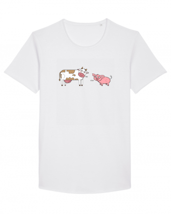 Pig! Cow! White