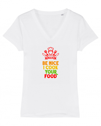 BE NICE, I COOK YOUR FOOD - FII AMABIL / A,  EU ITI PREPAR MANCAREA White