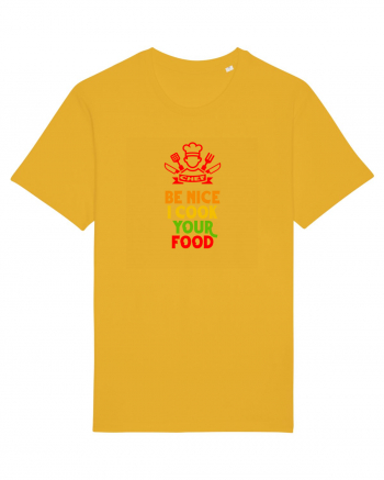 BE NICE, I COOK YOUR FOOD - FII AMABIL / A,  EU ITI PREPAR MANCAREA Spectra Yellow