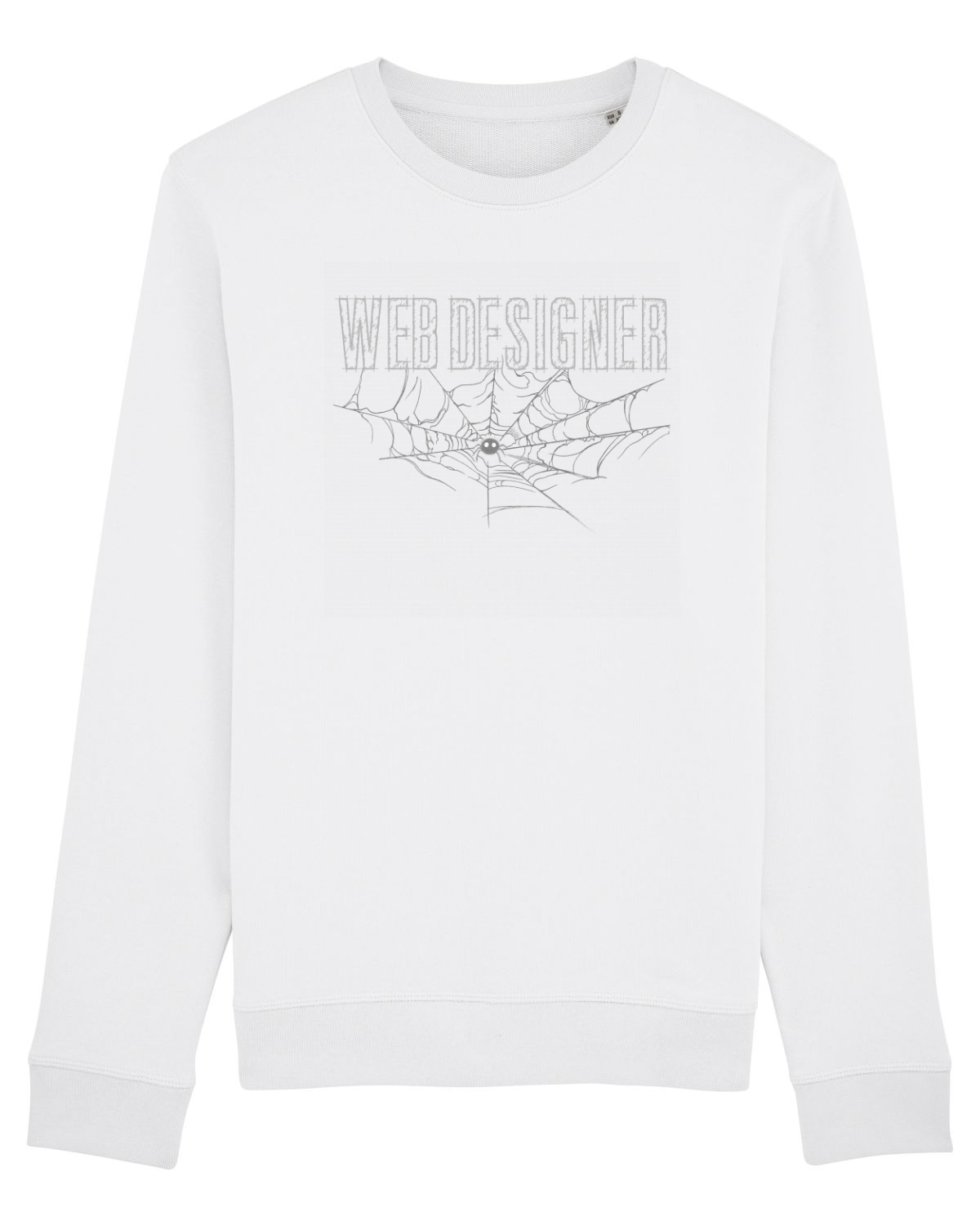 Bluză mânecă lungă Unisex Rise White