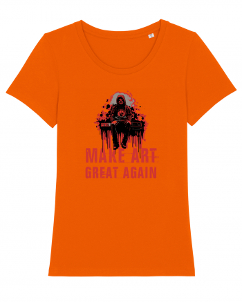 MAKE ART ... GREAT AGAIN Bright Orange