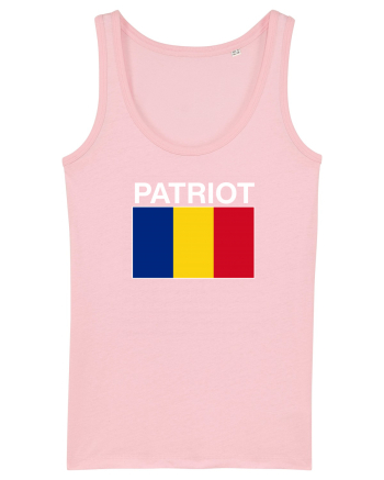 Patriot Romania Patriotism Steag Tricolor  Cotton Pink