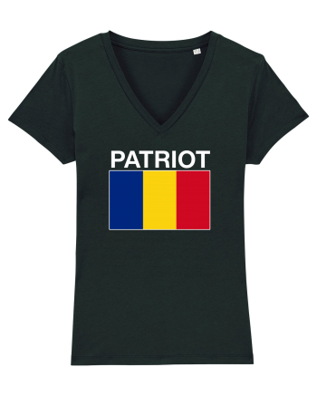 Patriot Romania Patriotism Steag Tricolor  Black